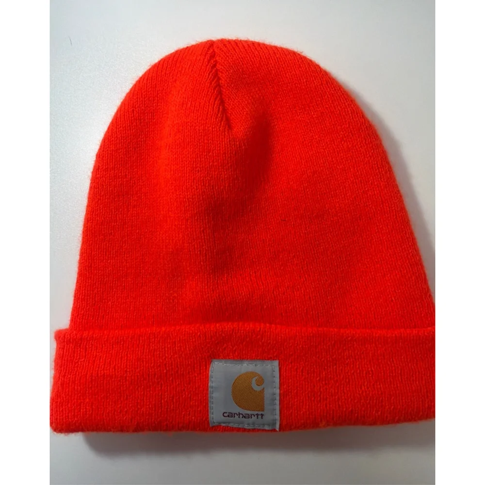 Carhartt Nora From Queens Awkwafina Orange Cuffed Beanie One Size NWOT Fan Merch